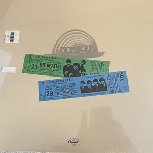 THE BEATLES AT THE HOLLYWOOD BOWL LP VINYL  COVER FACTORY SEAL. NEW 1977